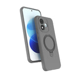 Xiaomi Redmi Note 17 Kılıf M-safe Şarj Özellikli Standlı Zore Samara Kapak