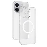 Xiaomi Redmi Note 17 Pro Kamera Korumalı M-Safe Şarj Özellikli Şeffaf Zore London Sert PC Kapak
