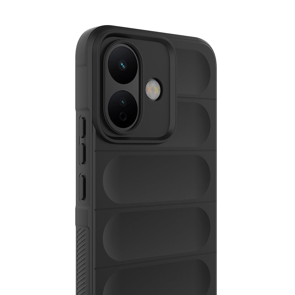 Xiaomi Redmi Note 17 Pro Kılıf Esnek TPU Oyuklu Arka Yüzey Tasarımlı Zore Etnik Silikon Kapak