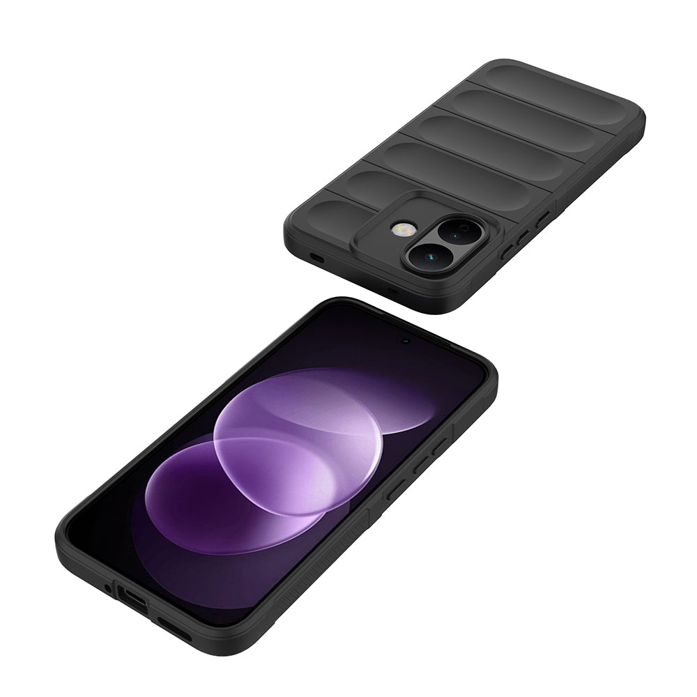 Xiaomi Redmi Note 17 Pro Kılıf Esnek TPU Oyuklu Arka Yüzey Tasarımlı Zore Etnik Silikon Kapak