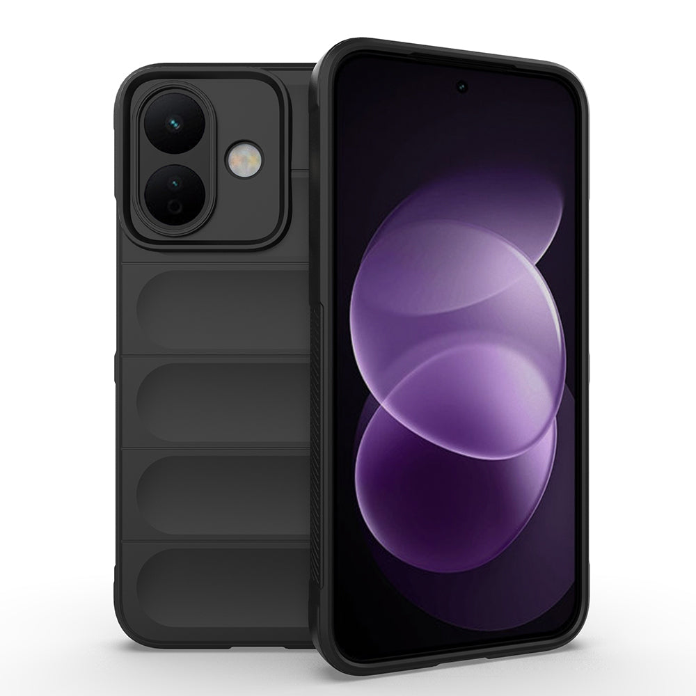 Xiaomi Redmi Note 17 Pro Kılıf Esnek TPU Oyuklu Arka Yüzey Tasarımlı Zore Etnik Silikon Kapak