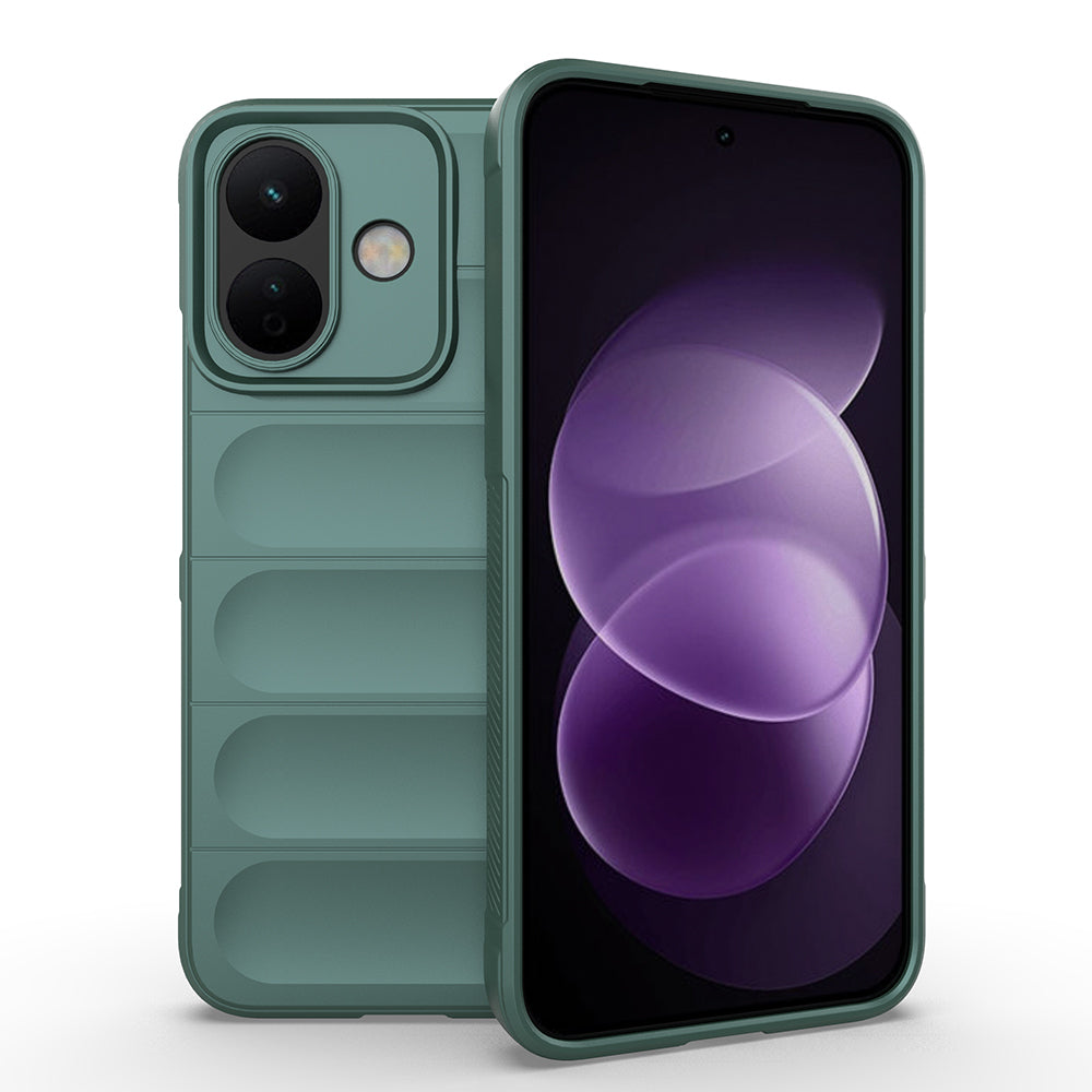 Xiaomi Redmi Note 17 Pro Kılıf Esnek TPU Oyuklu Arka Yüzey Tasarımlı Zore Etnik Silikon Kapak