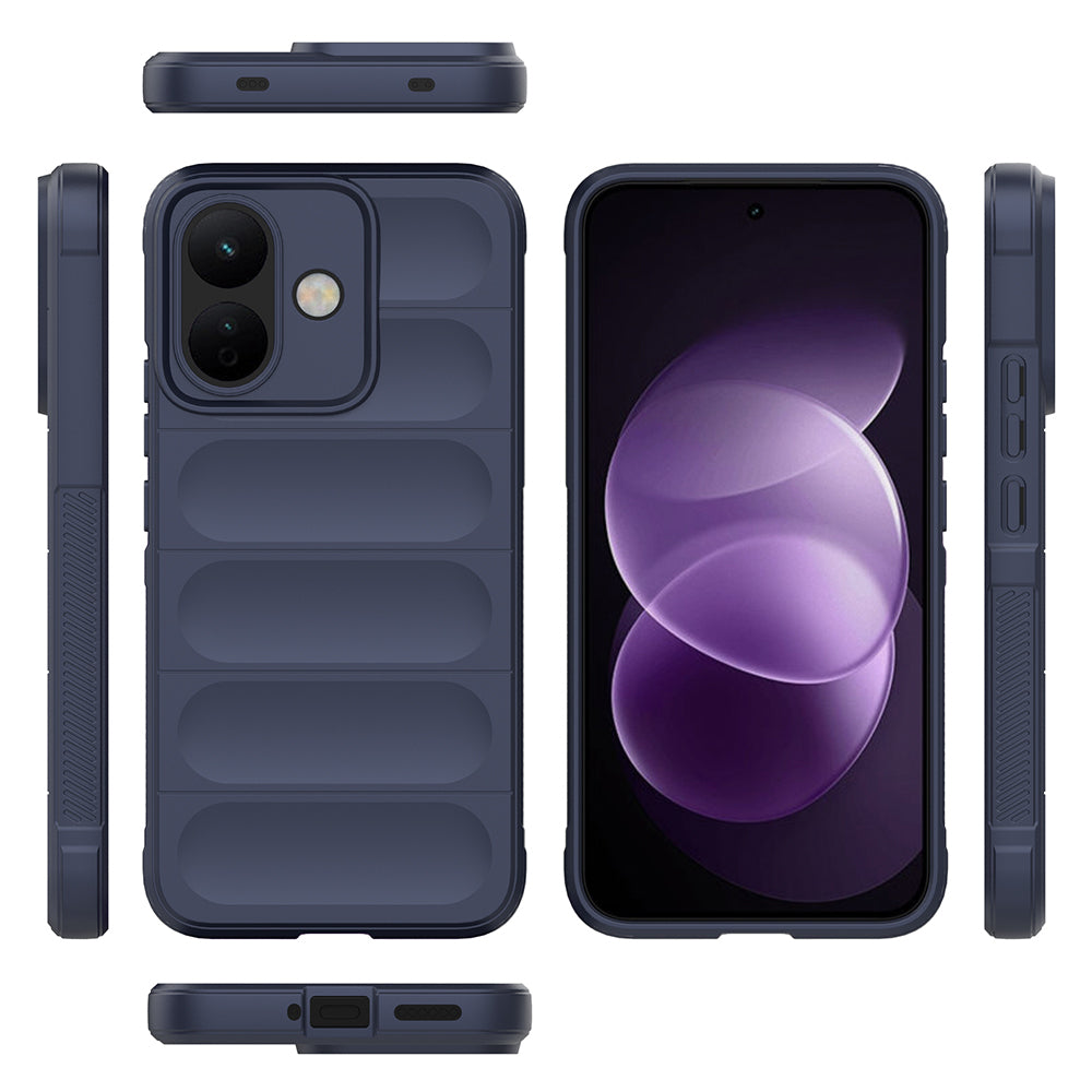 Xiaomi Redmi Note 17 Pro Kılıf Esnek TPU Oyuklu Arka Yüzey Tasarımlı Zore Etnik Silikon Kapak