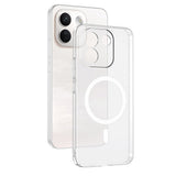 Xiaomi Redmi Note 17 Pro Max Kamera Korumalı M-Safe Şarj Özellikli Şeffaf Zore London Sert PC Kapak