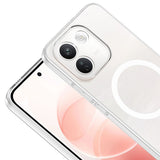 Xiaomi Redmi Note 17 Pro Max Kamera Korumalı M-Safe Şarj Özellikli Şeffaf Zore London Sert PC Kapak
