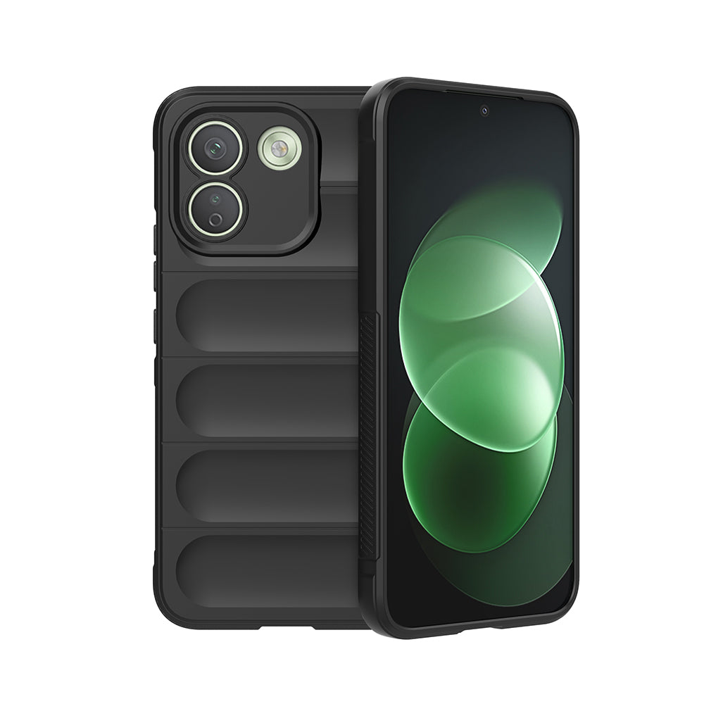 Xiaomi Redmi Note 17 Pro Max Kılıf Esnek TPU Oyuklu Arka Yüzey Tasarımlı Zore Etnik Silikon Kapak