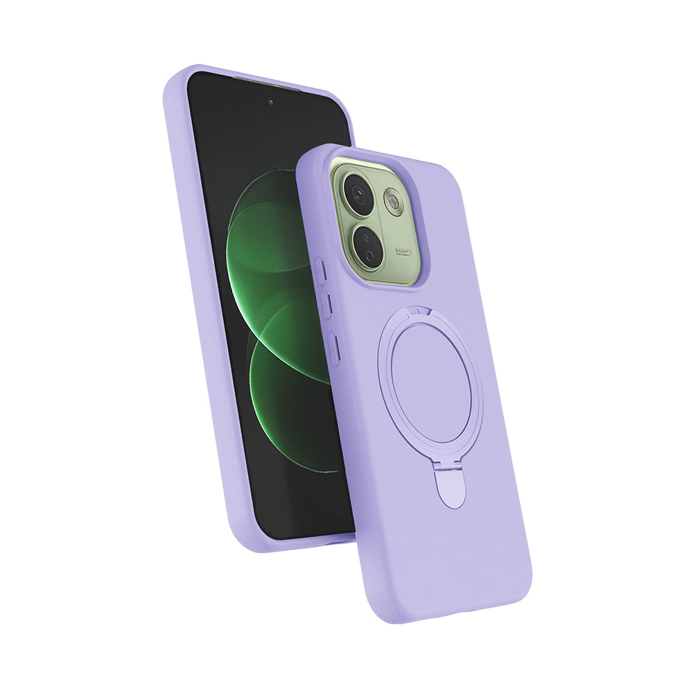 Xiaomi Redmi Note 17 Pro Max Kılıf M-safe Şarj Özellikli Standlı Zore Samara Kapak