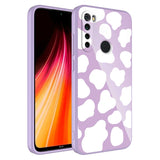 Xiaomi Redmi Note 8 Kılıf Kamera Korumalı Desenli Sert Silikon Zore Epoksi Kapak