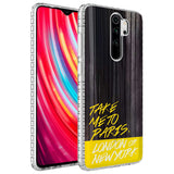 Xiaomi Redmi Note 8 Pro Kılıf Airbag Kenarlı Renkli Desenli Silikon Zore Elegans Kapak