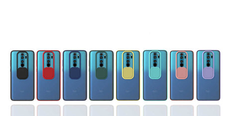 Xiaomi Redmi Note 8 Pro Kılıf Zore Lensi Kapak