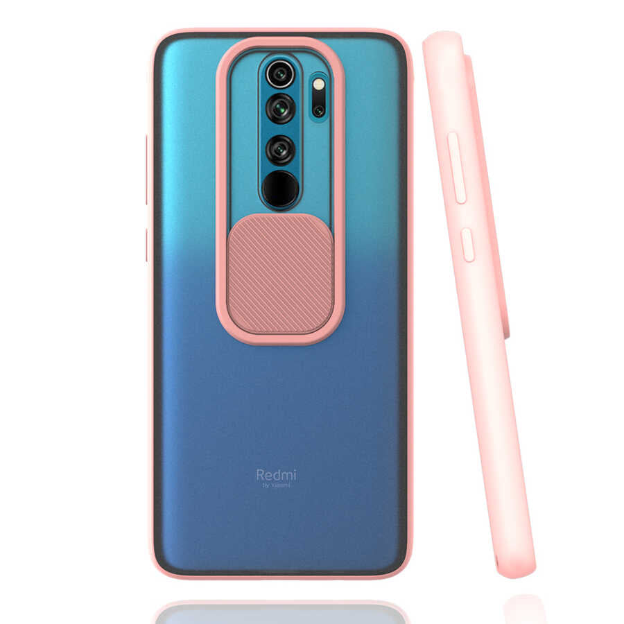 Xiaomi Redmi Note 8 Pro Kılıf Zore Lensi Kapak