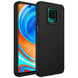 Xiaomi Redmi Note 9 Pro Kılıf Metal Çerçeve ve Buton Tasarımlı Silikon Zore Luna Kapak