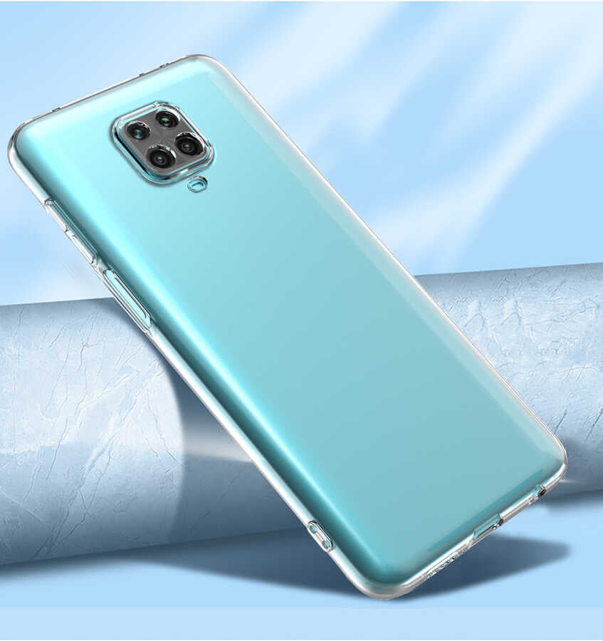 Xiaomi Redmi Note 9 Pro Kılıf Zore Kamera Korumalı Süper Silikon Kapak