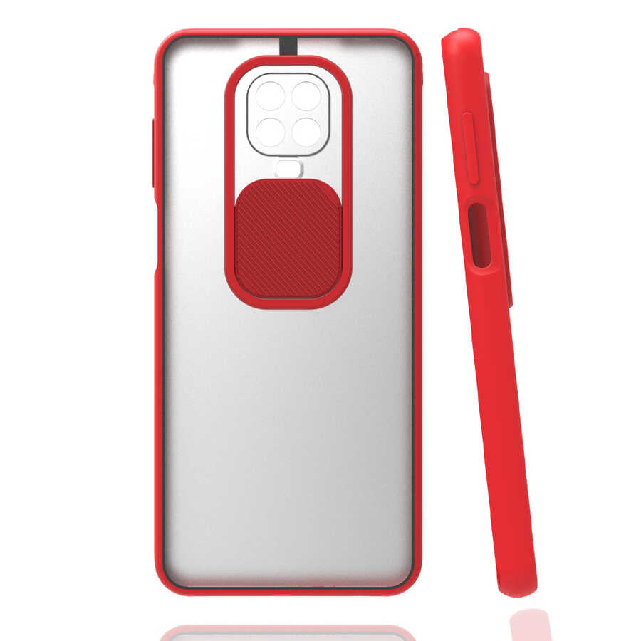 Xiaomi Redmi Note 9 Pro Kılıf Zore Lensi Kapak