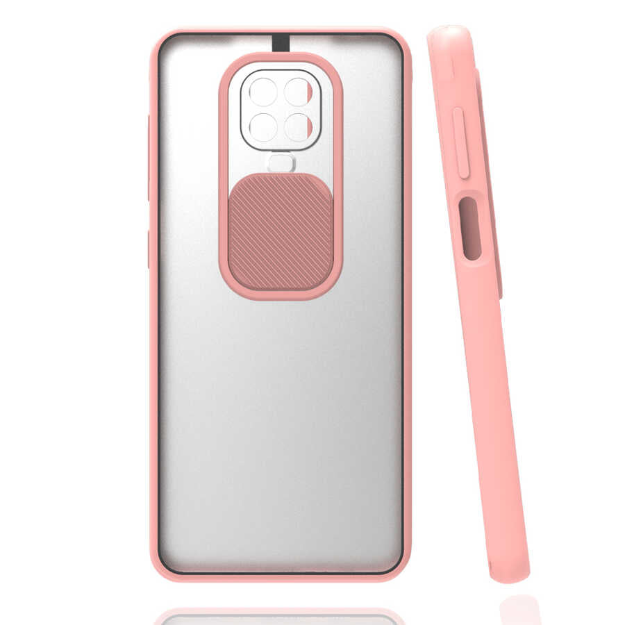 Xiaomi Redmi Note 9 Pro Kılıf Zore Lensi Kapak