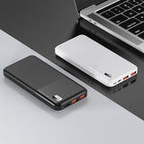 Xipin PX721 Hızlı Şarj Özellikli LED Işık Göstergeli Dual USB Taşınabilir Powerbank 10000mAh