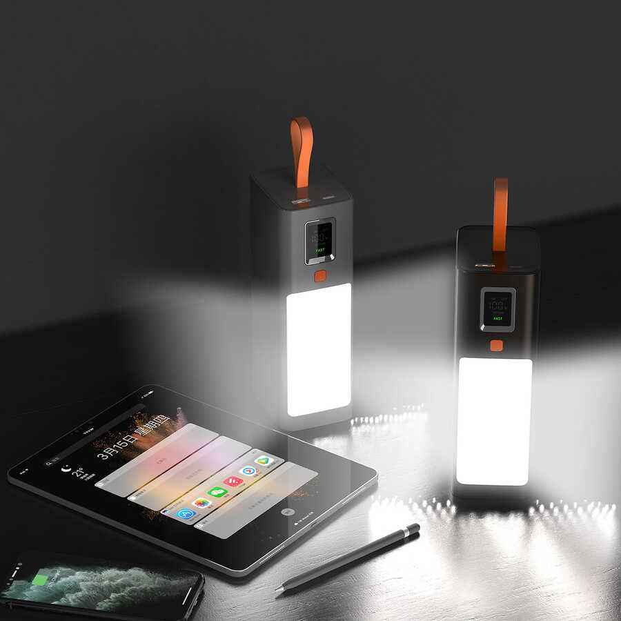 Xipin T133L Işıklı PD 100W Hızlı Şarj Özellikli 40000 Mah Powerbank