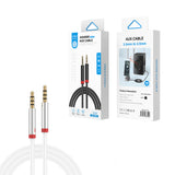 Zore AU-708 Örgü Tasarımlı Aux Audio Kablo 3.5mm 3m