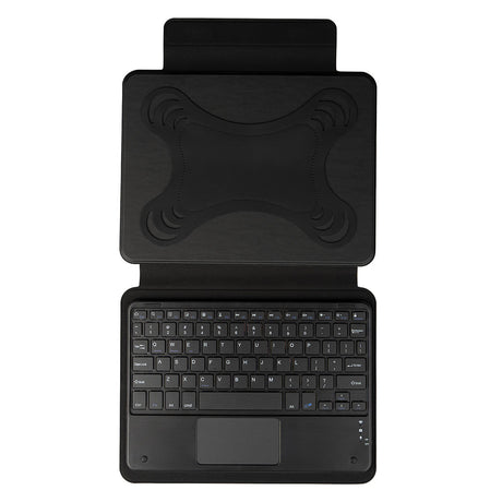 Zore Border Keyboard 10-11" inç Universal Bluetooh Bağlantılı Standlı Klavyeli Tablet Kılıfı