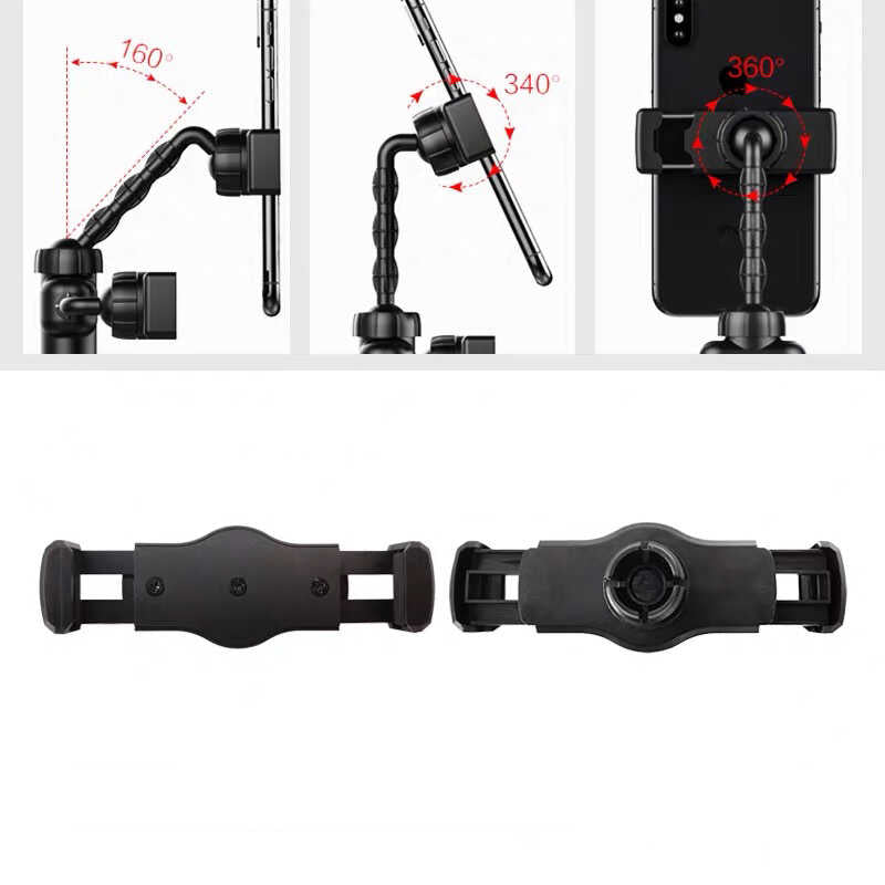 Zore Dual Small Light Işıklı Telefon Tutucu 9cm Ring Light