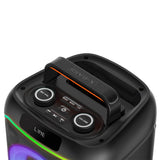 Zore GD-2608 Dijital LED Göstergeli FM Radyolu Mikrofonlu RGB TWS Çift 6.5 inç Stereo Bass Kablosuz Karaoke Hoparlör