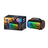 Zore GD-2609 Dijital LED Göstergeli Mikrofonlu RGB TWS Çift 5 inç Stereo Bass Kablosuz Karaoke Hoparlör