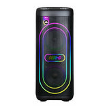 Zore GD-2611 Dijital LED Göstergeli Mikrofonlu RGB TWS Çift 6.5 inç Stereo Bass Kablosuz Karaoke Hoparlör