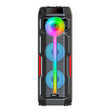 Zore GD-2896 Dijital LED Göstergeli Mikrofonlu RGB TWS Çift 8 inç Stereo Bass Kablosuz Karaoke Hoparlör