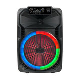 Zore GD-893 Mikrofonlu RGB TWS 8 inç Stereo Bass Kablosuz Karaoke Hoparlör