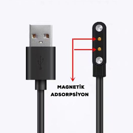 Zore Haylou Solar LS05 Akıllı Saat Usb Şarj Kablosu