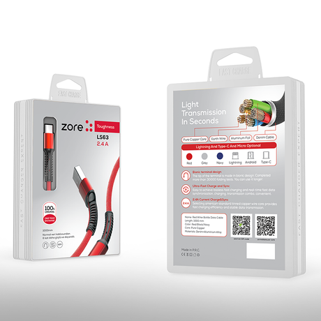 Zore LS63 Type-C Usb Kablo