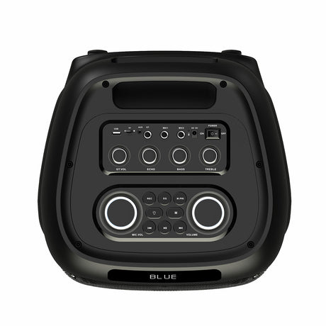 Zore LT-2131 Dijital LED Göstergeli Mikrofonlu RGB TWS Çift 8 inç Stereo Bass Kablosuz Karaoke Hoparlör