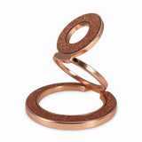 Zore M102 Glitter Magnetik Ring Standlı Simli Telefon Tutucu