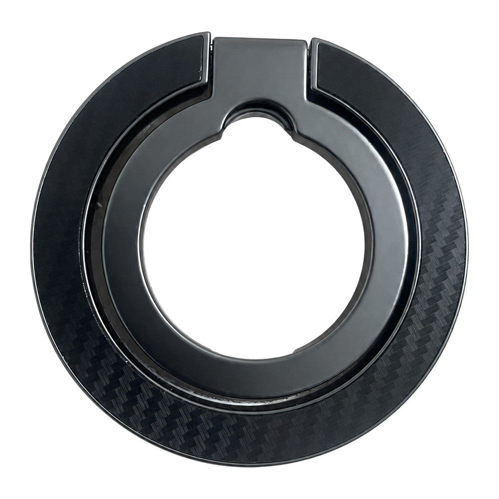 Zore M162 Karbon Fiber Tasarımlı Magnetik Ring Standlı Telefon Tutucu