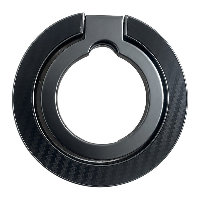 Zore M162 Karbon Fiber Tasarımlı Magnetik Ring Standlı Telefon Tutucu