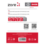 Zore Metal USB Flash Disk 64GB