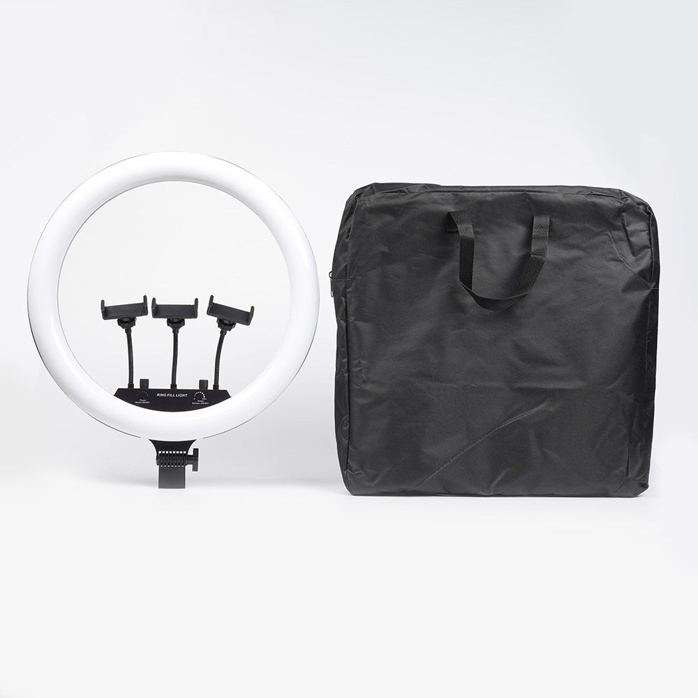 Zore MJ-18 Uzaktan Kumandalı 45cm Işıklı Telefon Tutucu Ring Light