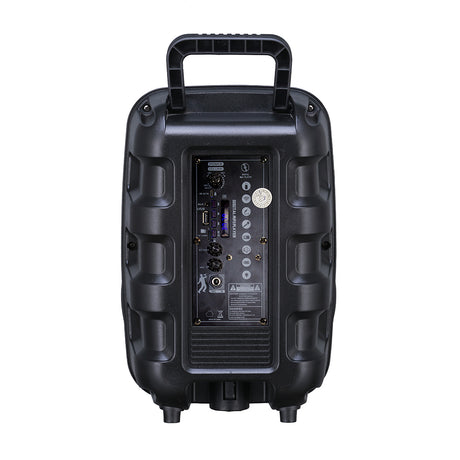 Zore PK-17 FM Radyolu Mikrofonlu RGB TWS 8 inç Stereo Bass Kablosuz Karaoke Hoparlör