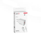 Zore Play Serisi PL1 Lightning 2in1 Seyahat Şarj Aleti 12W