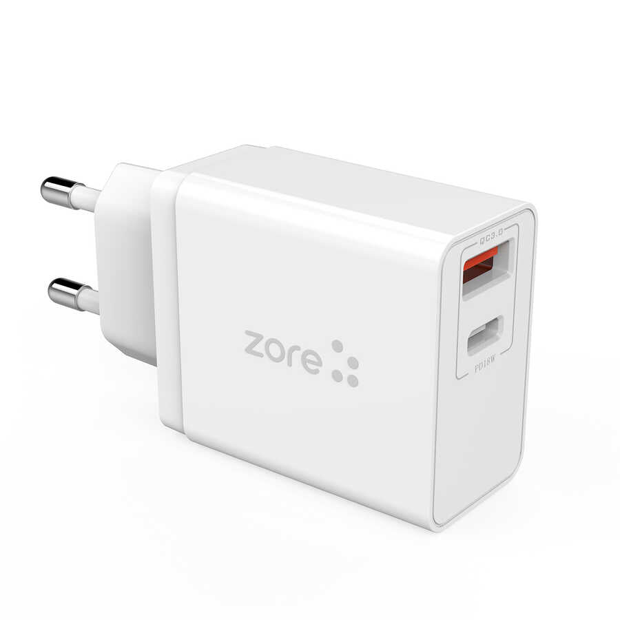 ​Zore XMac Serisi ZR-X2 Lightning 2 in 1 Şarj Seti