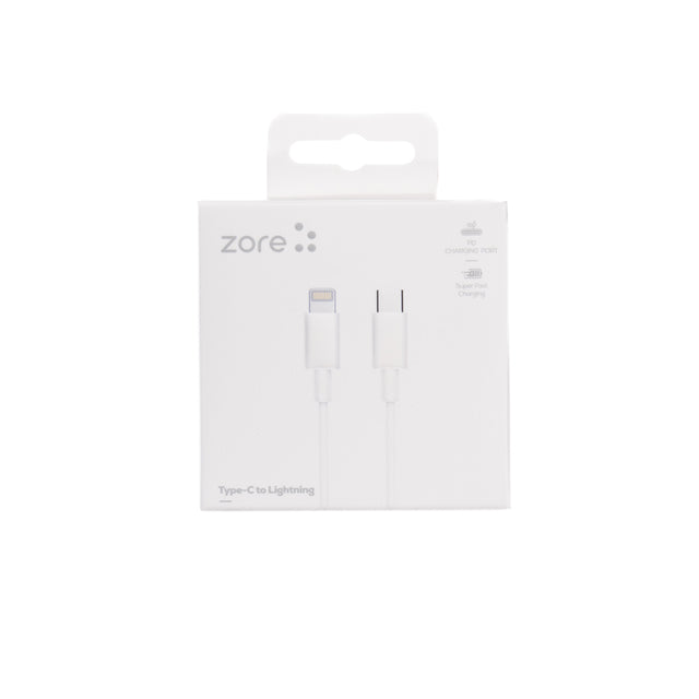 Zore ZR-42 Type-C to Lightning PD Hızlı Şarj Özellikli Data ve Şarj Kablosu 1M
