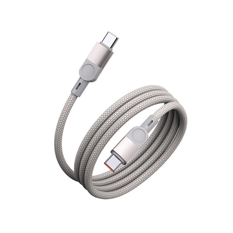Zore ZR-44 Type-C to Type-C PD 100W Örgü Tasarımlı Hızlı Şarj Özellikli Data ve Şarj Kablosu 1M
